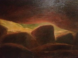 13. "into green: cave series"  $400 medium:Shrubbi artist: Michael Biddison
